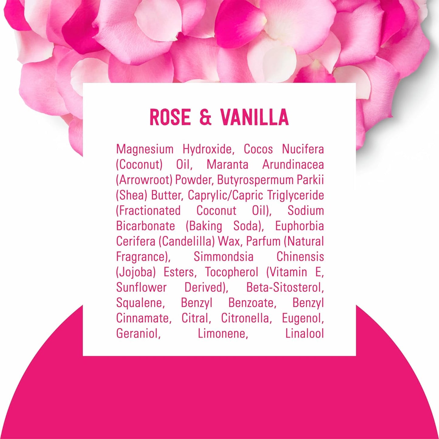 Schmidt's Aluminum-Free Vegan Deodorant Rose & Vanilla | 2.65 oz | 2-Pack
