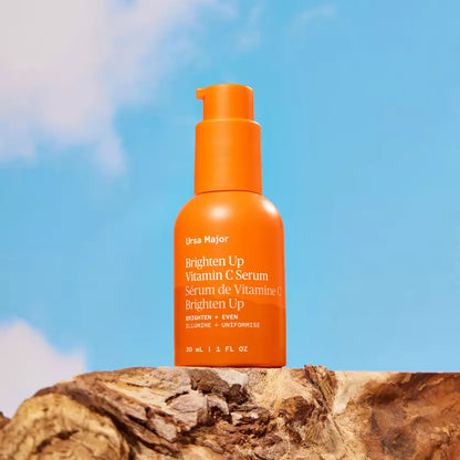 Ursa Major Brighten Up Vitamin C Serum | Brightening Face Serum | 1 fl oz