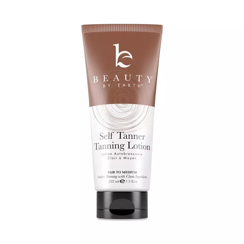Beauty by Earth Self Tanner Body Lotion, Fair to Medium, 7.5 fl oz