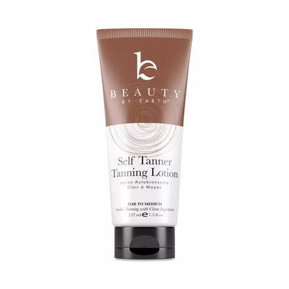 Beauty by Earth Self Tanner Body Lotion, Fair to Medium, 7.5 fl oz
