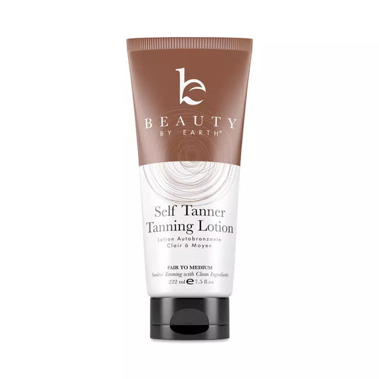 Beauty by Earth Self Tanner Body Lotion, Fair to Medium, 7.5 fl oz