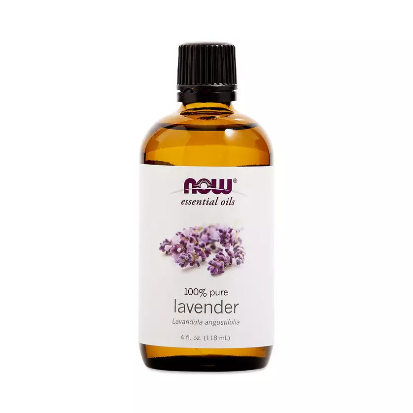 NOW Foods Lavender Essential Oil, 100% Pure Lavender Oil, 4 fl oz