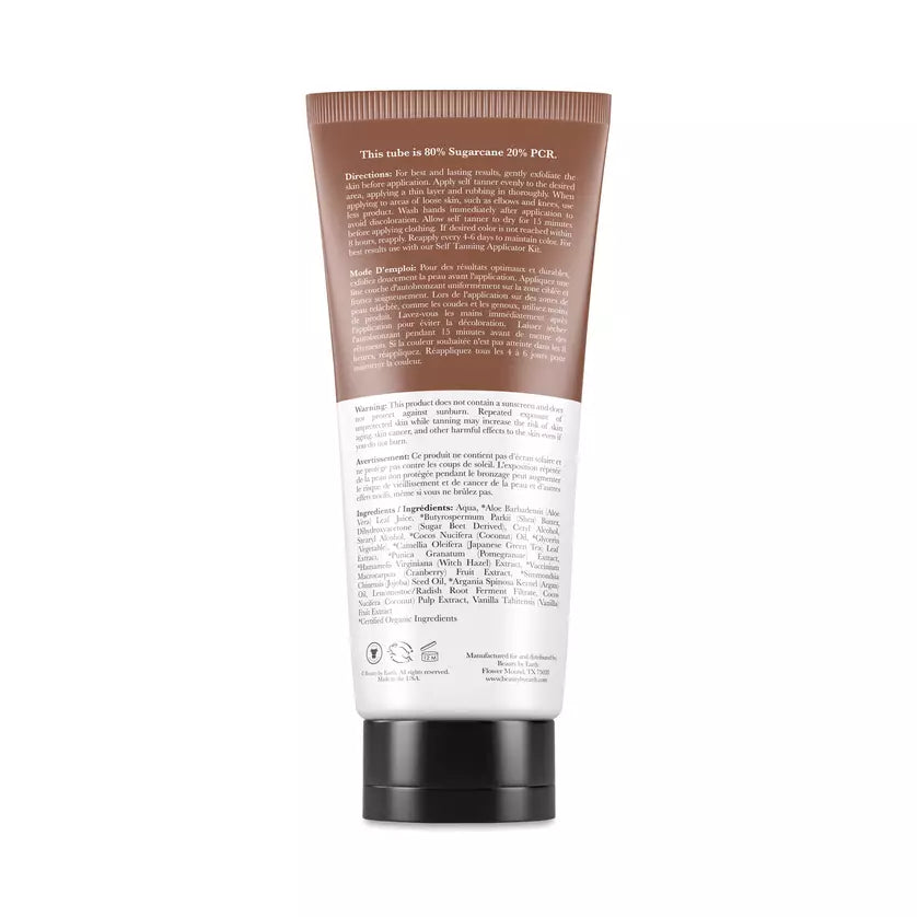 Beauty by Earth Self Tanner Body Lotion, Fair to Medium, 7.5 fl oz