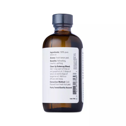 NOW Foods Lemon Essential Oil, 100% Pure Lemon Oil, 4 fl oz