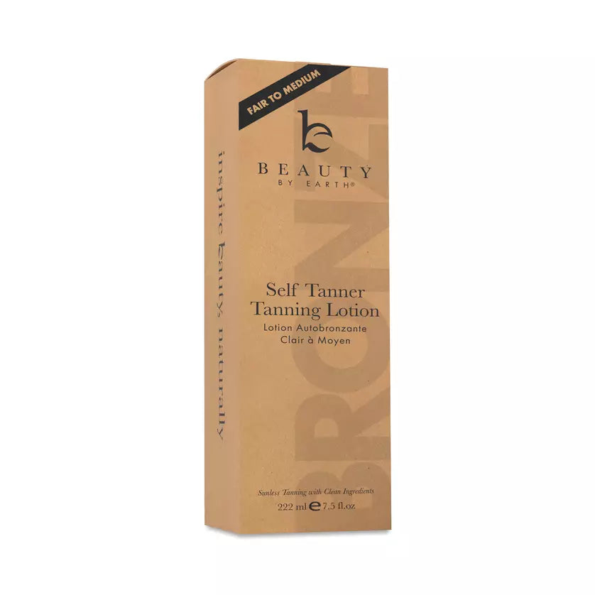 Beauty by Earth Self Tanner Body Lotion, Fair to Medium, 7.5 fl oz