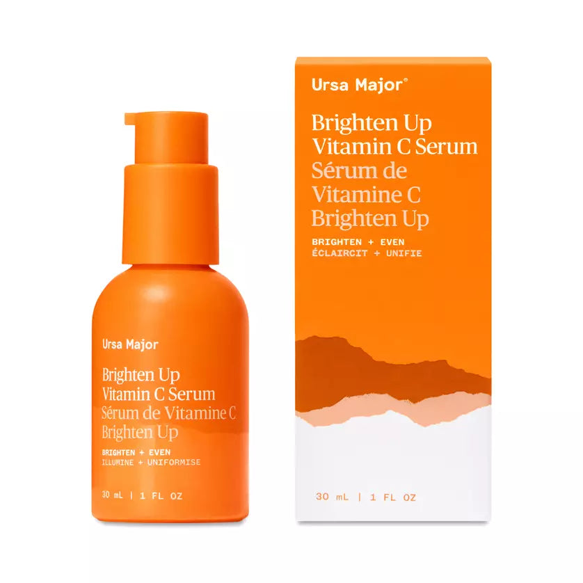 Ursa Major Brighten Up Vitamin C Serum | Brightening Face Serum | 1 fl oz