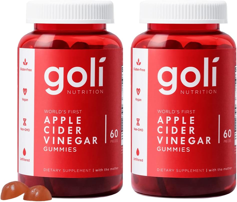Goli Apple Cider Vinegar Gummies | 60 Count