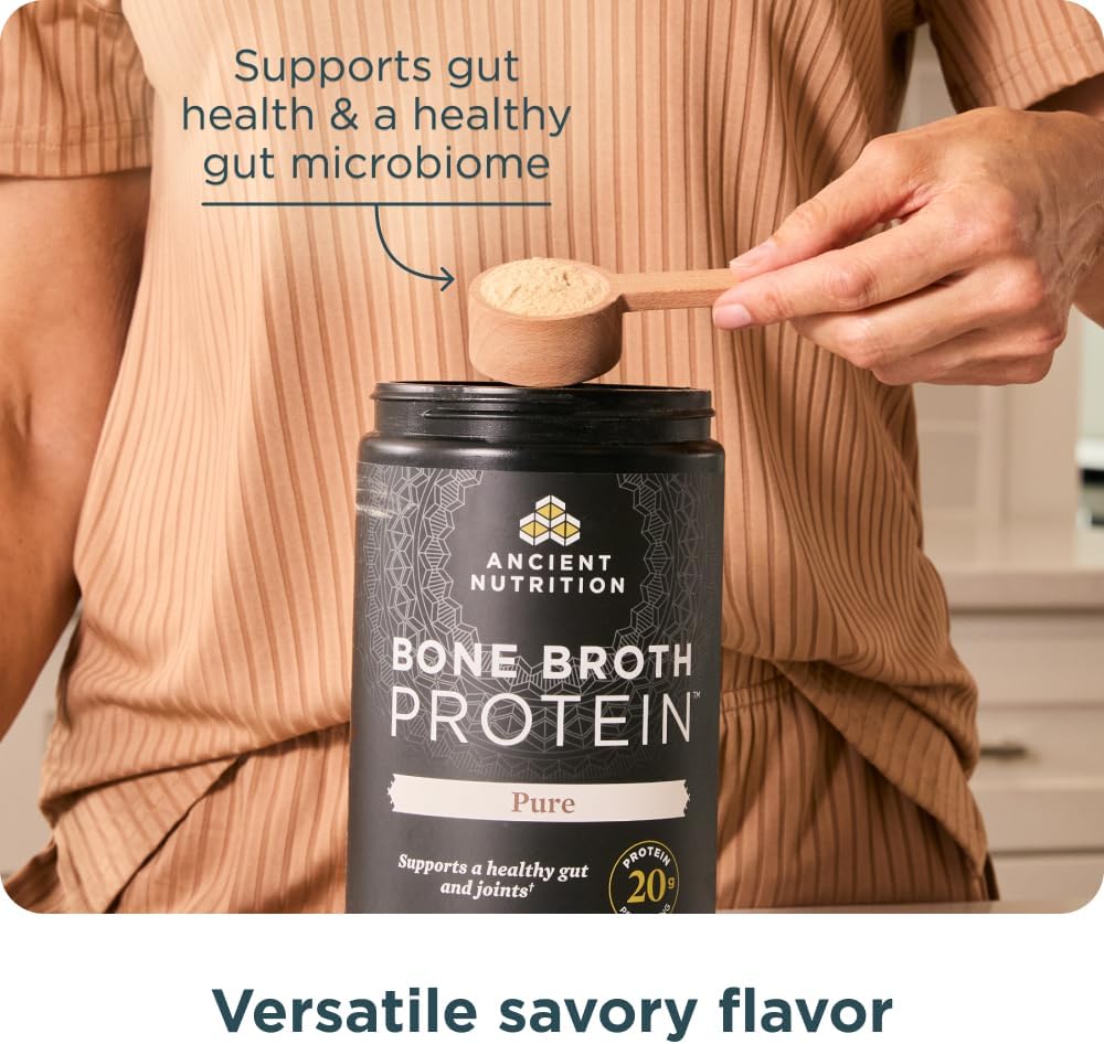 Ancient Nutrition Bone Broth Protein Powder Pure