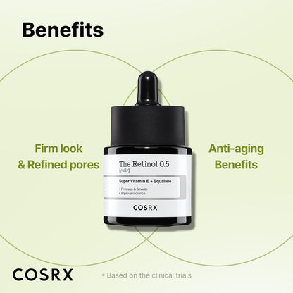 COSRX Retinol 0.5 Oil | Anti-Aging Face Serum