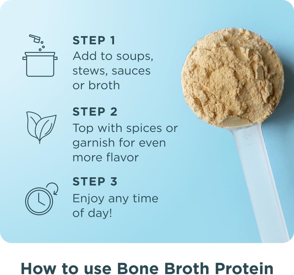 Ancient Nutrition Bone Broth Protein Powder Pure