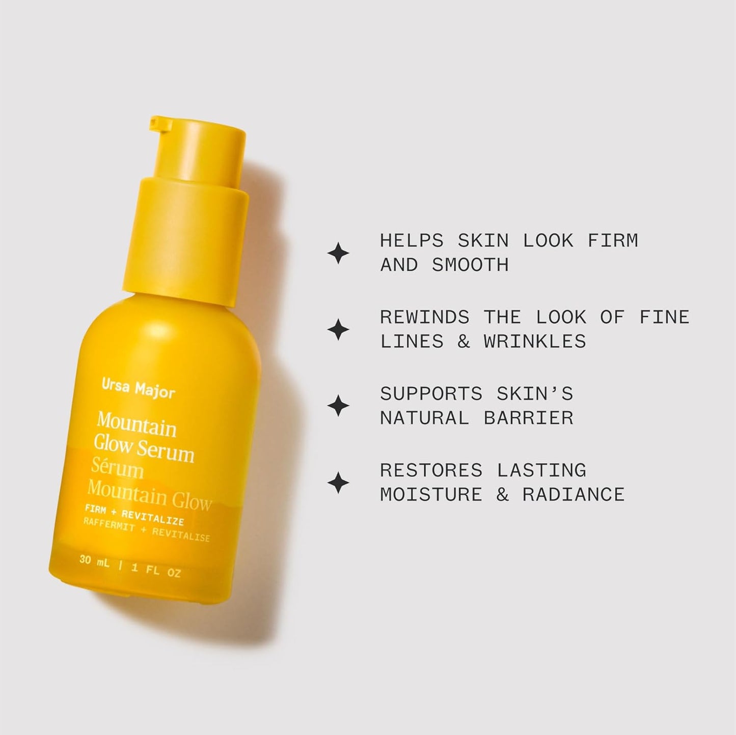Ursa Major Mountain Glow Natural Face Serum | 1 oz
