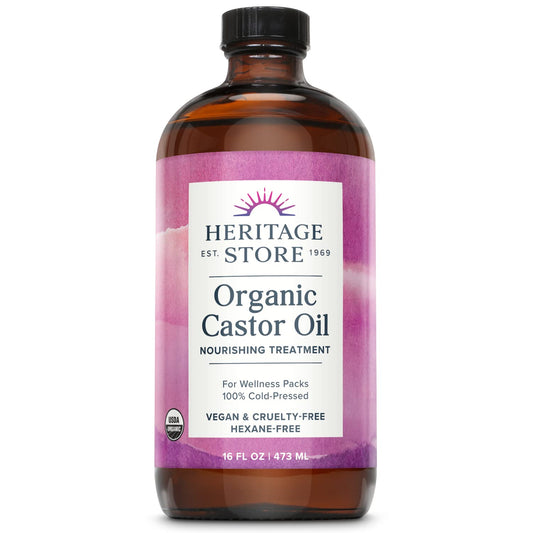 Heritage Store Organic Castor Oil Nourishing Treatment