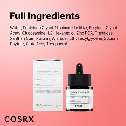 COSRX 15% Niacinamide Face Serum | 0.67 fl oz