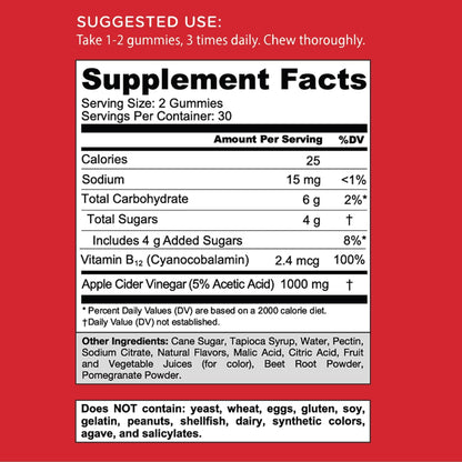 Goli Apple Cider Vinegar Gummies | 60 Count
