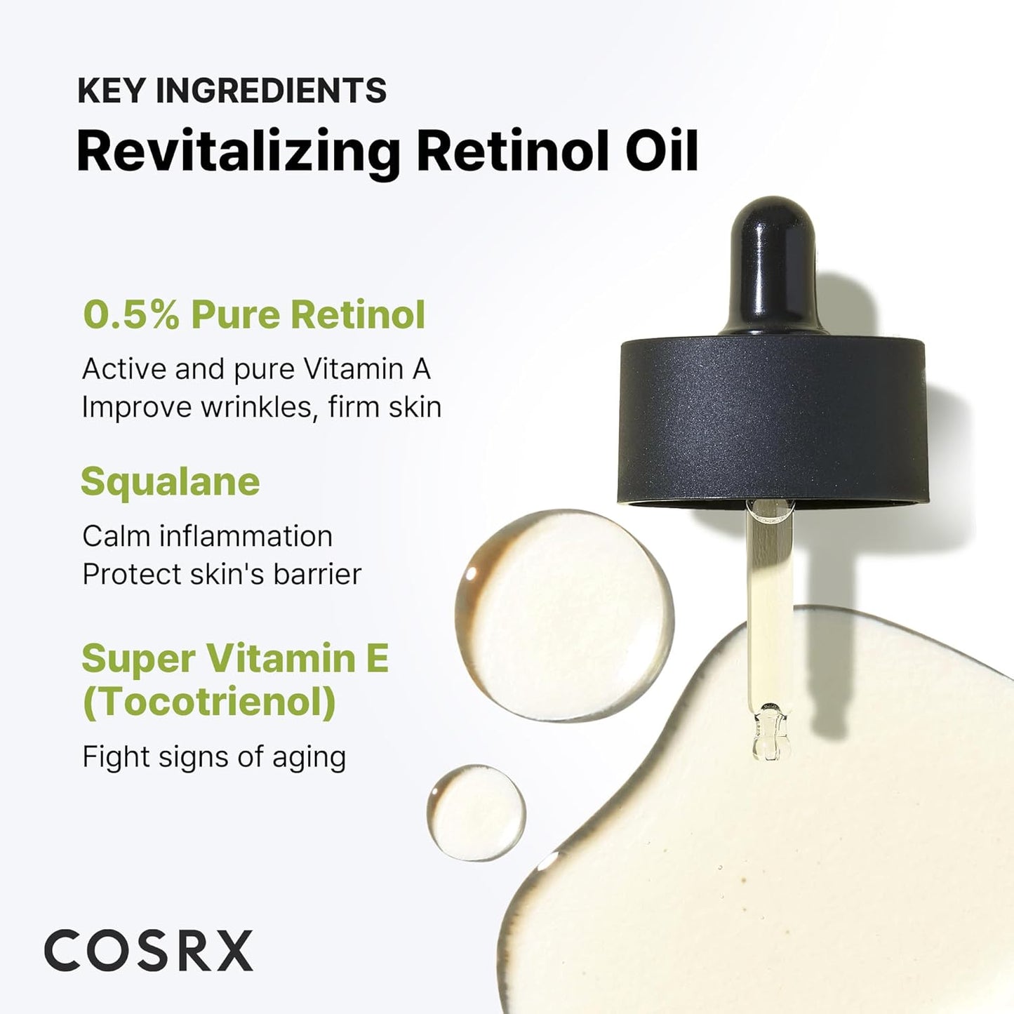 COSRX Retinol 0.5 Oil | Anti-Aging Face Serum