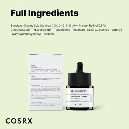 COSRX Retinol 0.5 Oil | Anti-Aging Face Serum