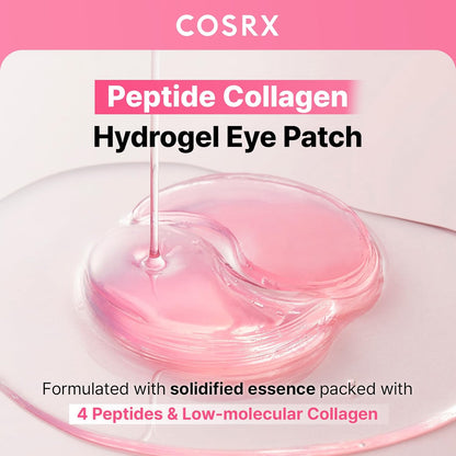 COSRX Pink Peptides Collagen Hydrogel Eye Patch | 60 Count