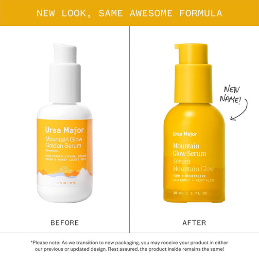 Ursa Major Mountain Glow Natural Face Serum | 1 oz