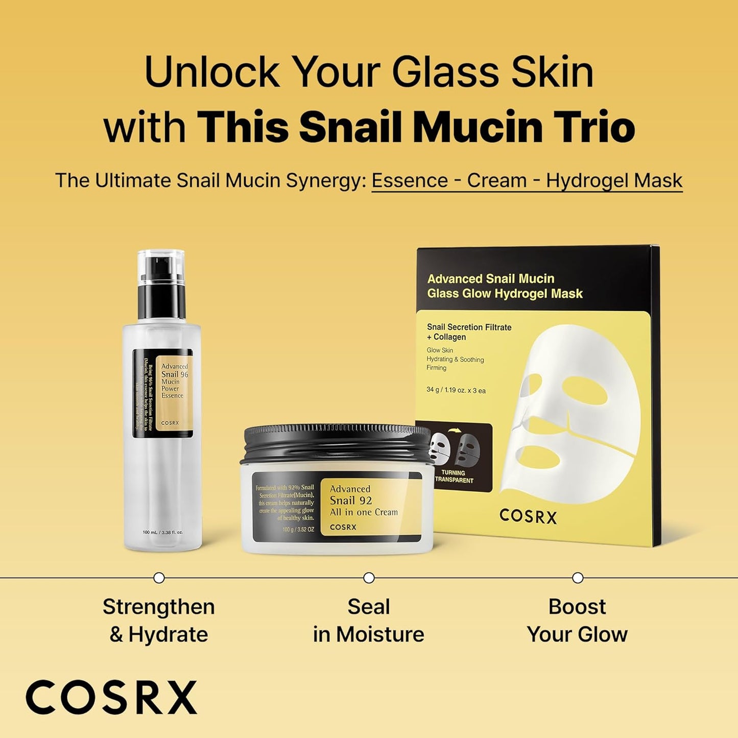 COSRX Snail Mucin 96% Repairing Serum | 100ml