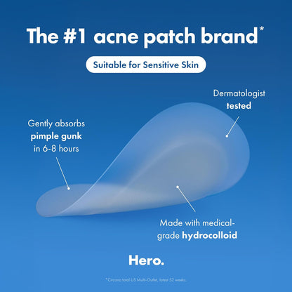 Hero Cosmetics Mighty Patch Invisible+ Acne Patch | 39 Patches