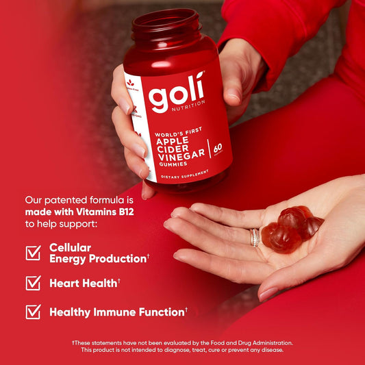 Goli Apple Cider Vinegar Gummies | 60 Count