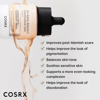 COSRX 2% Alpha Arbutin Discoloration Care Face Serum | 1.7 fl oz
