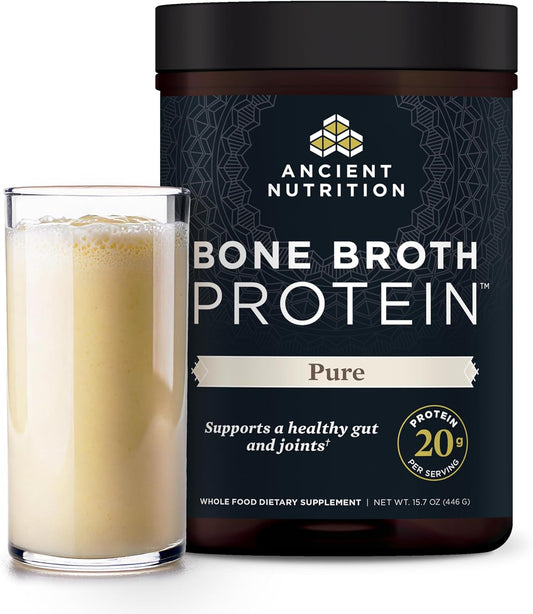 Ancient Nutrition Bone Broth Protein Powder Pure