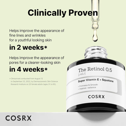 COSRX Retinol 0.5 Oil | Anti-Aging Face Serum