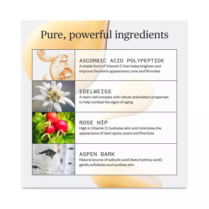 Ursa Major Brighten Up Vitamin C Serum | Brightening Face Serum | 1 fl oz