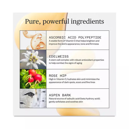 Ursa Major Brighten Up Vitamin C Serum | Brightening Face Serum | 1 fl oz