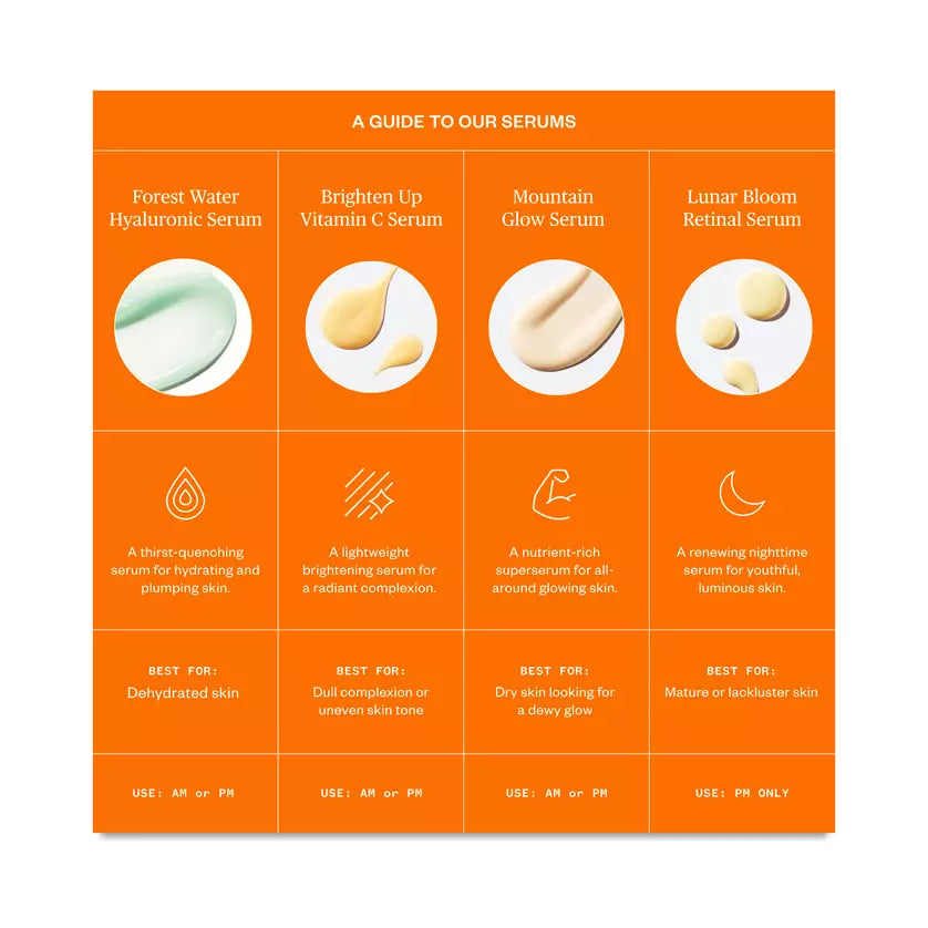 Ursa Major Brighten Up Vitamin C Serum | Brightening Face Serum | 1 fl oz