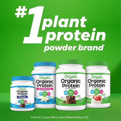 Orgain Organic Vegan Protein Powder Vanilla Bean | 2.03 lb