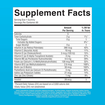 MaryRuth's Kids Sugar Free Multivitamin Gummies | 60 Count