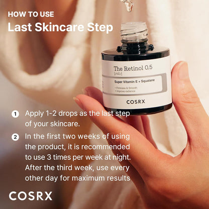 COSRX Retinol 0.5 Oil | Anti-Aging Face Serum