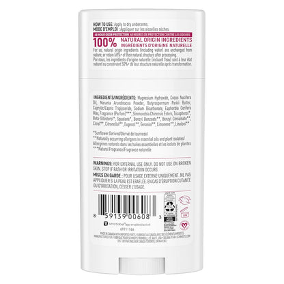 Schmidt's Aluminum-Free Vegan Deodorant Rose & Vanilla | 2.65 oz | 2-Pack