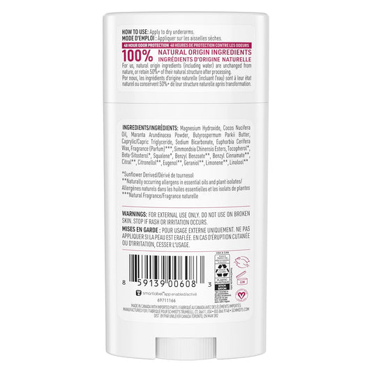 Schmidt's Aluminum-Free Vegan Deodorant Rose & Vanilla | 2.65 oz | 2-Pack