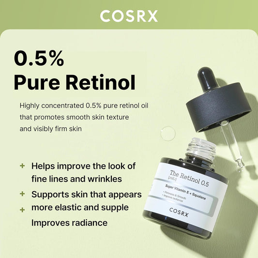COSRX Retinol 0.5 Oil | Anti-Aging Face Serum