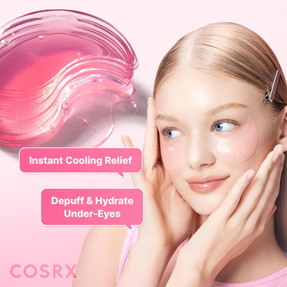 COSRX Pink Peptides Collagen Hydrogel Eye Patch | 60 Count