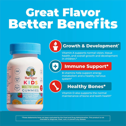 MaryRuth's Kids Sugar Free Multivitamin Gummies | 60 Count