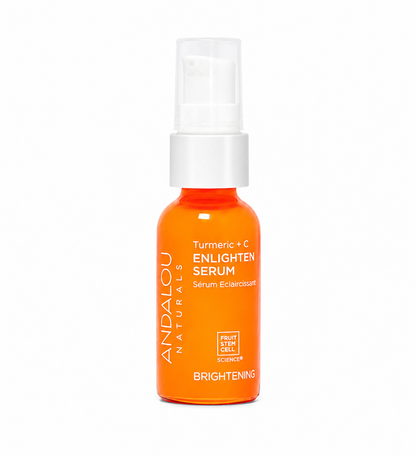 Andalou Naturals Turmeric + Vitamin C Enlighten Serum | 1.1 fl oz