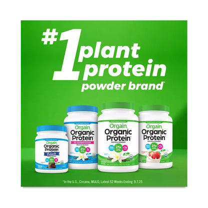 Orgain Organic Vegan Protein Powder Creamy Chocolate Fudge | 2.03 lb