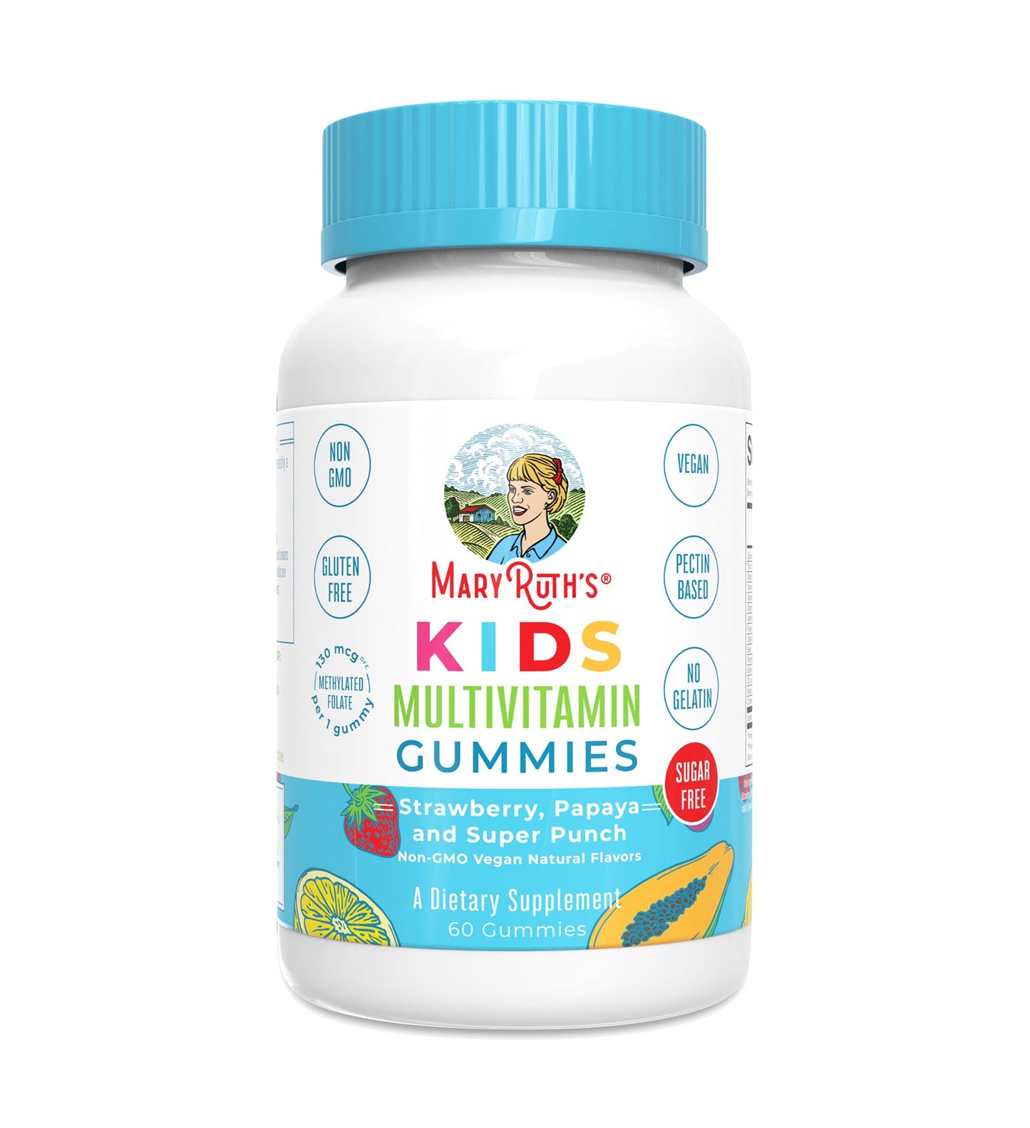 MaryRuth's Kids Sugar Free Multivitamin Gummies | 60 Count