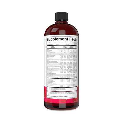 MARYRUTH'S Liquid Multivitamin for Women, Men & Kids | Broad Spectrum | Raspberry