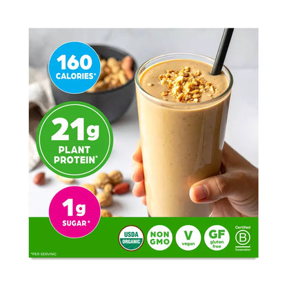 Orgain Organic Vegan Protein Powder Peanut Butter | 2.03 lb